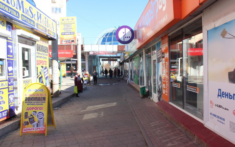 Администрация города борется с магазинами около ТЦ «СОЮЗ»