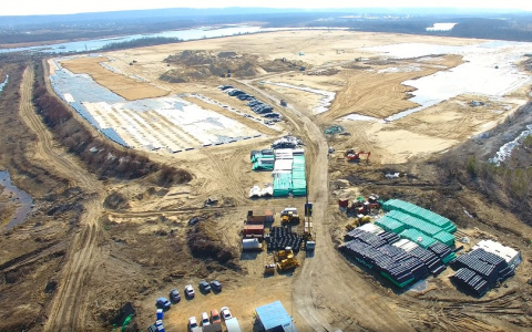 Почти полностью уничтожена свалка токсичных отходов «Белое море» в Дзержинске