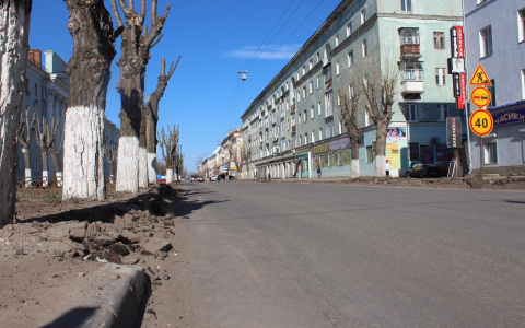В городе начался ремонт проспекта Дзержинского