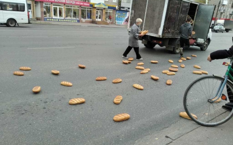 "Хлебный дождь" прошел в Дзержинске