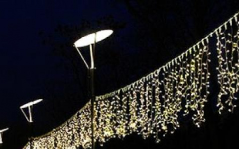 Первый образец светодинамического украшения города представили в Дзержинске