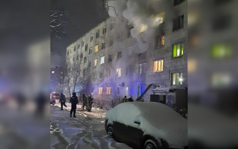 Появились подробности о пожаре в жилой пятиэтажке Дзержинска