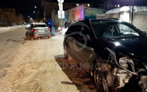 "Пьяная" авария произошла на улице Суворова в Дзержинске