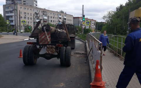 Лишнего участника дорожного движения, недавно появившегося в Дзержинске, убрали