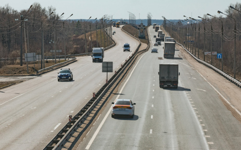 На М-7 в Володарском районе с 19 апреля вводятся ограничения для водителей