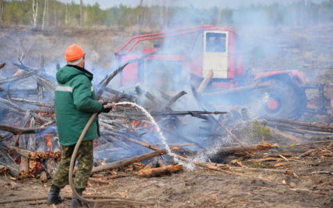 В Дзержинске провели проверку готовности команд лесопожарной станции