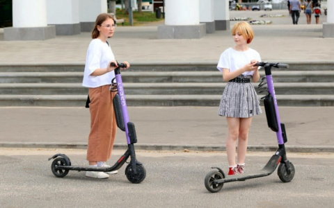 Введено ограничение скорости для самокатов в парках Дзержинска