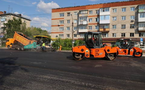 Ремонт дорог проверили глава города и заместитель председателя Думы города Дзержинска