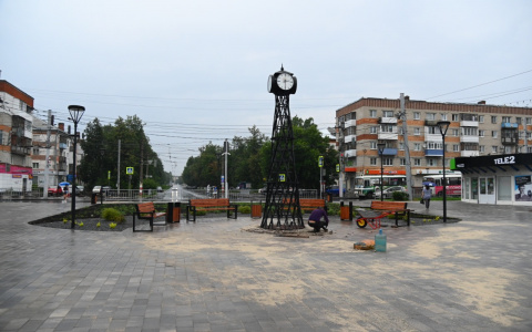 В Дзержинске завершаются работы по благоустройству общественных пространств