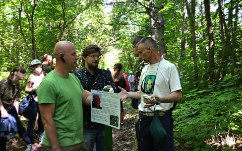 Дендрарий - Дзержинску: там установили таблички с описанием редких пород