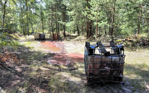 Очередная свалка с опасными отходами найдена в Дзержинске
