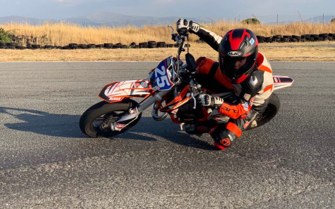 Юный дзержинец занял почетное второе место на международном чемпионате по мотогонкам