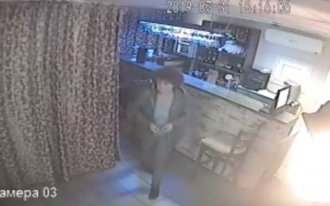 Жительница Дзержинска под камерами украла телефон из кафе (ВИДЕО)