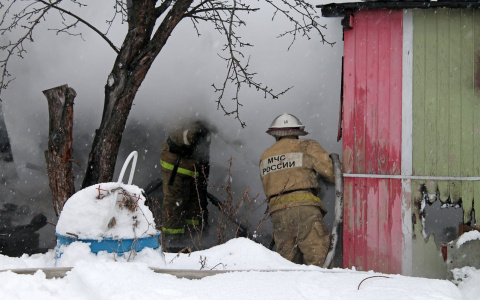 Взрыв прогремел в одном из домов в поселке Бабушкино