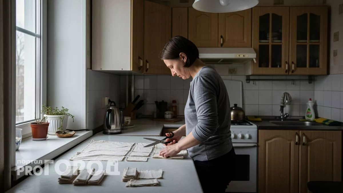 Не выбрасывайте старые простыни — превратите их в незаменимые вещи для быта за полчаса