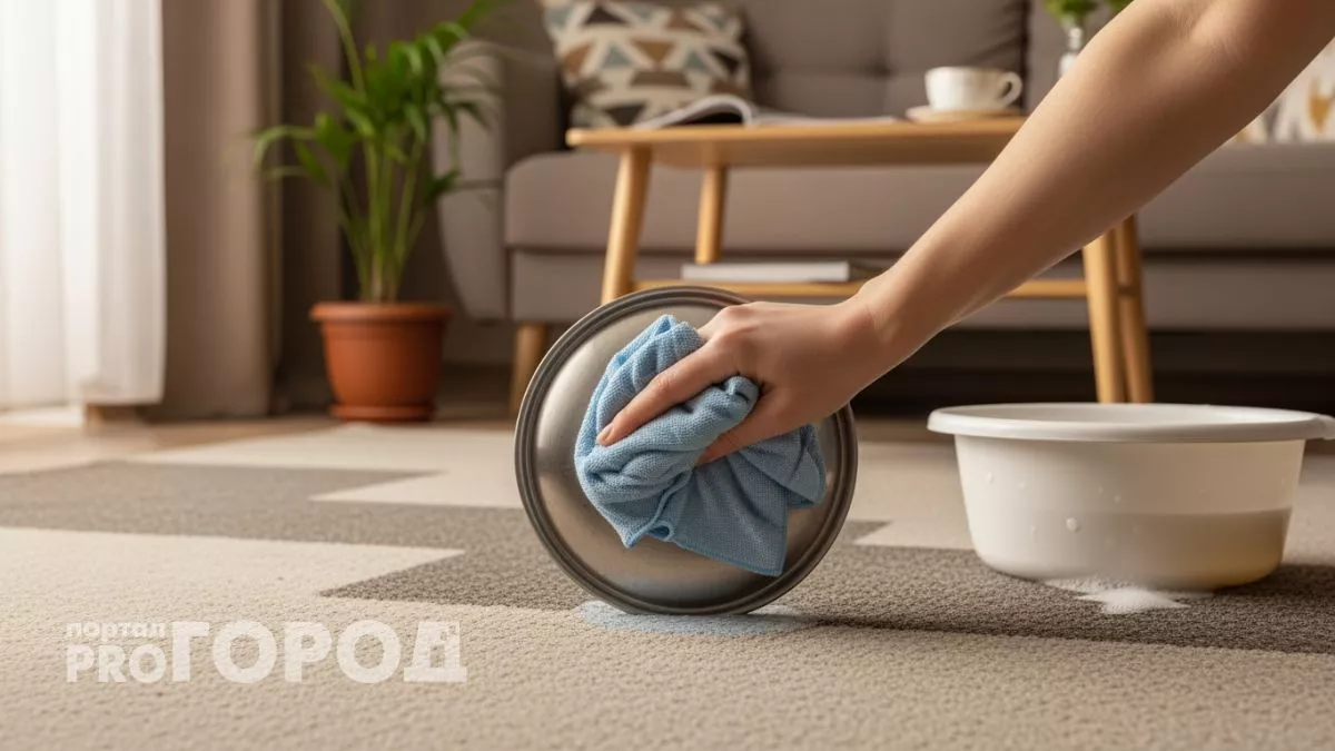 Старый бабушкин способ с предметом из любой квартиры возвращает ковру заводскую чистоту за пару минут