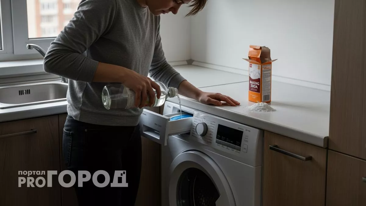 Всего 2 столовые ложки этого средства из кухни и стиралка перестала вонять через 30 минут