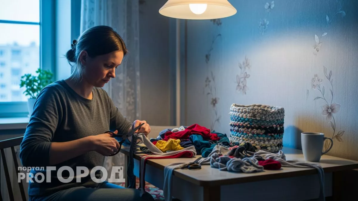 Старая футболка и час времени: создаю декор который соседи просят показать где купила