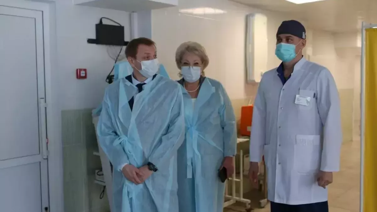 Химпредприятие безвозмездно отремонтировало операционную и реанимацию онкодиспансера