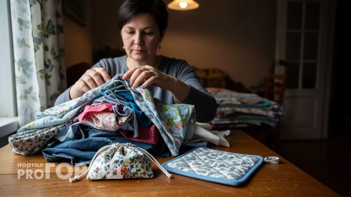 Лоскутки ткани превращаю в такие домашние помощники что подруги записывают каждый шаг