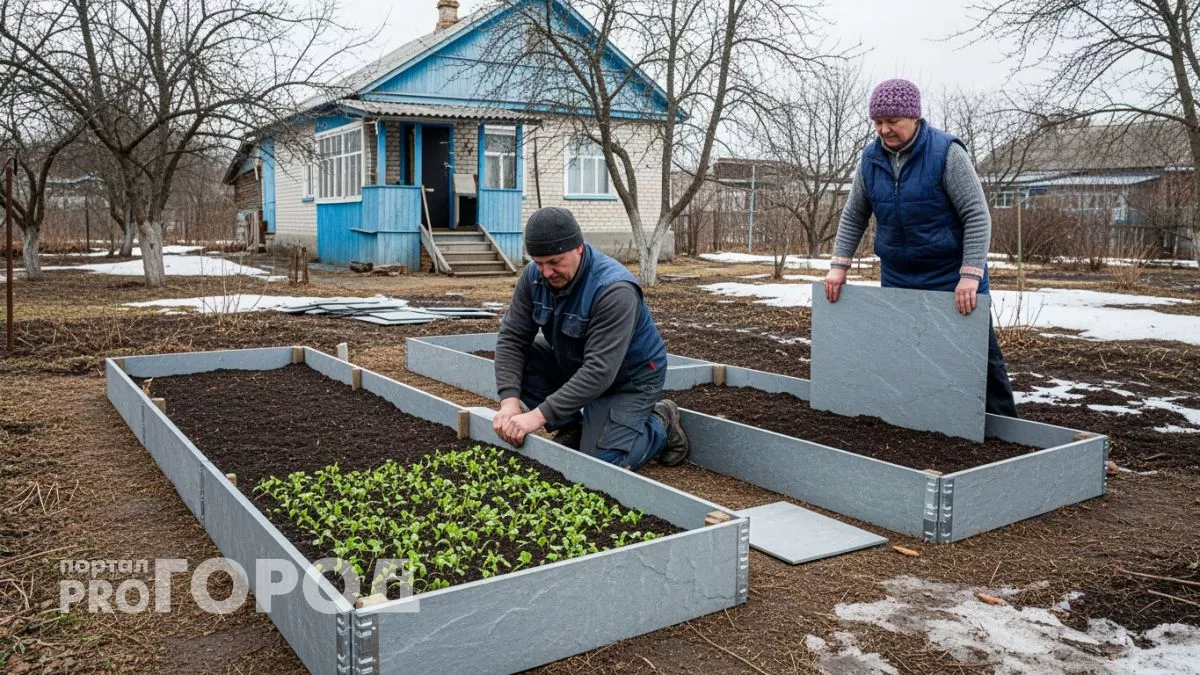 Строители скрывали этот материал для грядок годами: служит полвека и стоит дешевле досок в три раза