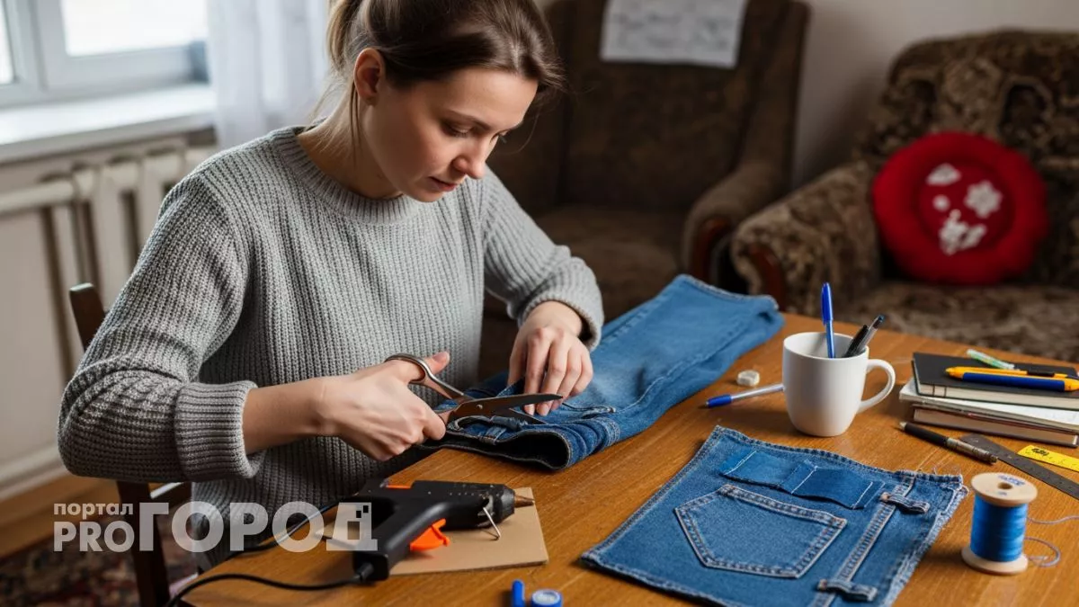 Старые джинсы превращаю в полезные вещи для дома и забываю о походах в хозяйственный магазин