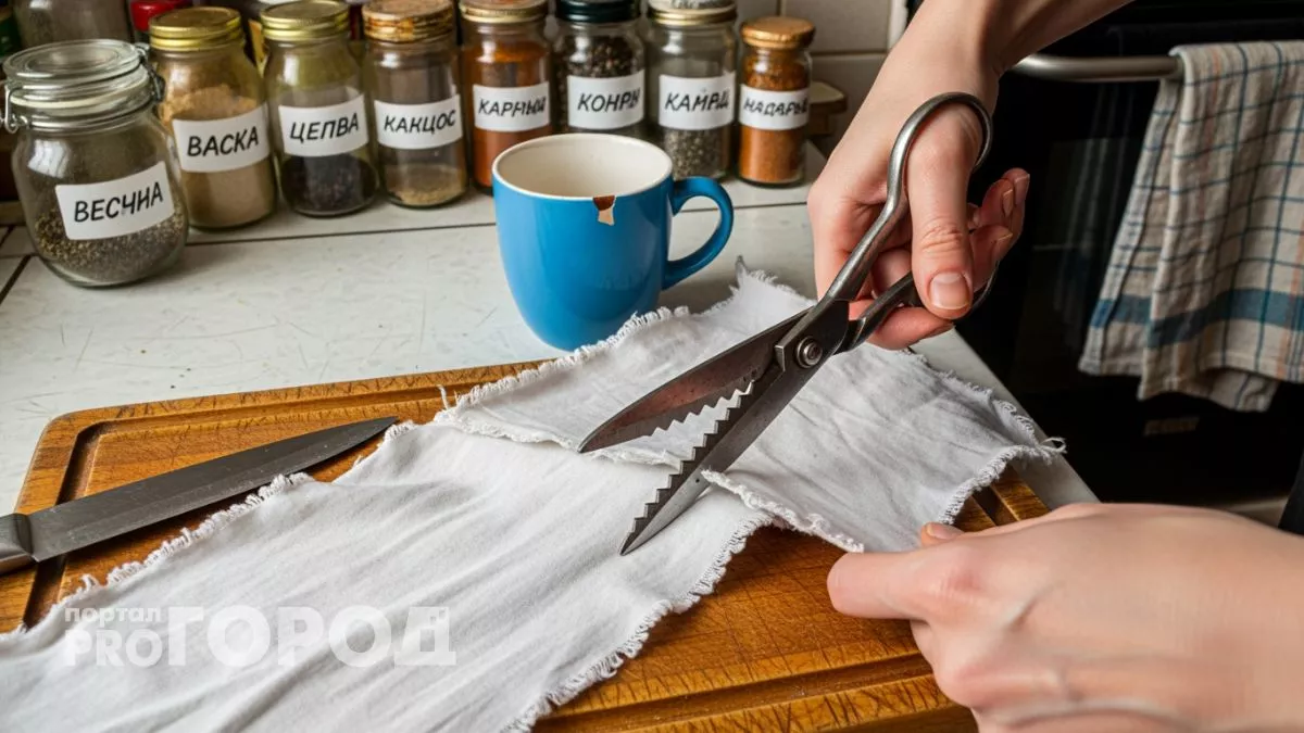 Изношенные простыни и наволочки превращаю в практичные вещи для дома всего за 15 минут