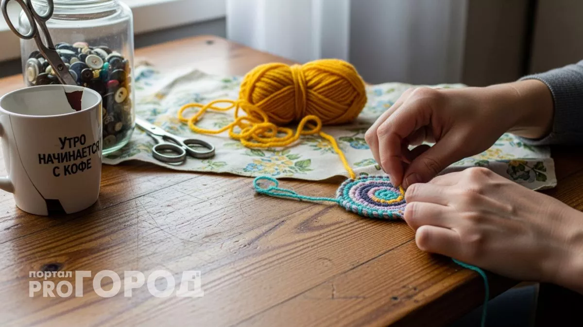 Накопились клубки остатков пряжи — превращаю их в практичные вещи для дома за пару часов
