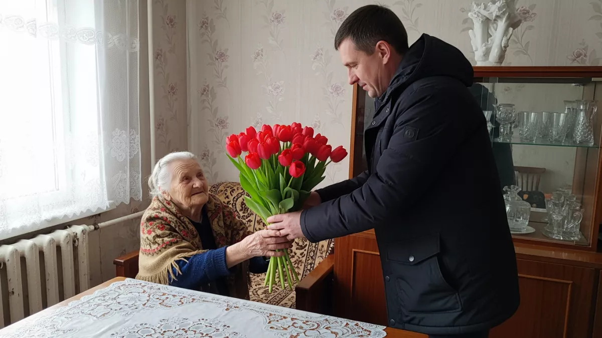 «Ваш ежедневный подвиг — в любви и вере»: матерям героев СВО вручили цветы