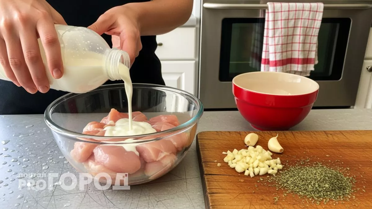 Стакан кефира превратил мою жесткую курицу в нежнейшее мясо: теперь готовлю только по этому рецепту