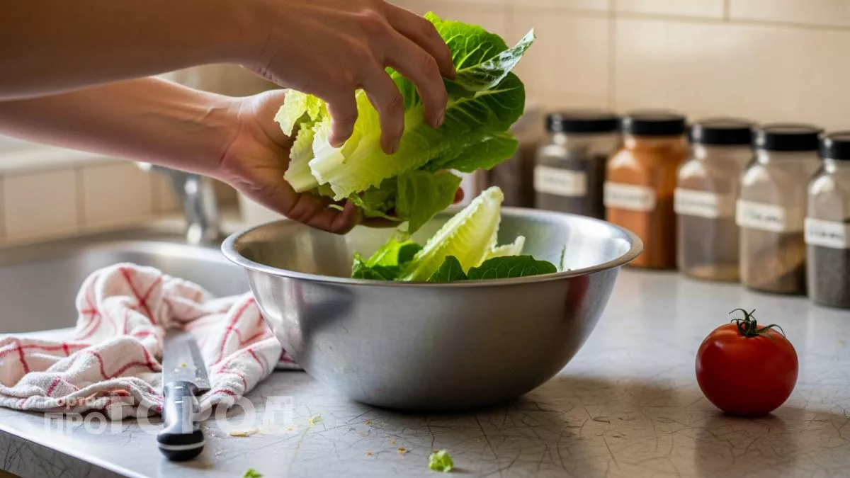 Шеф-повар из Москвы показал мне хитрость с салатом и теперь готовлю его вместо ужина каждый вечер