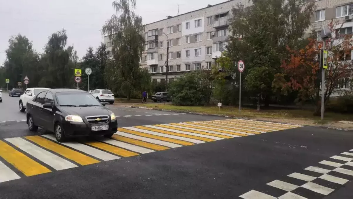 7 163 км разметки нанесут в Нижегородской области за год