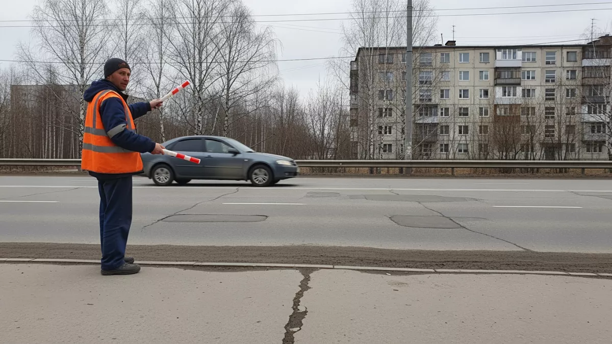 Три месяца поочерёдного движения: дорогу в Дзержинске перекроют до лета