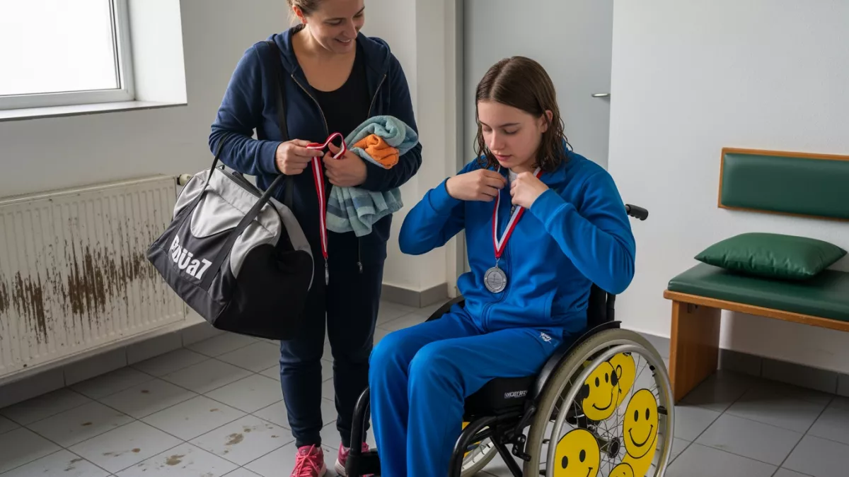 14-летняя Настя ждет звание мастера спорта после десятков операций