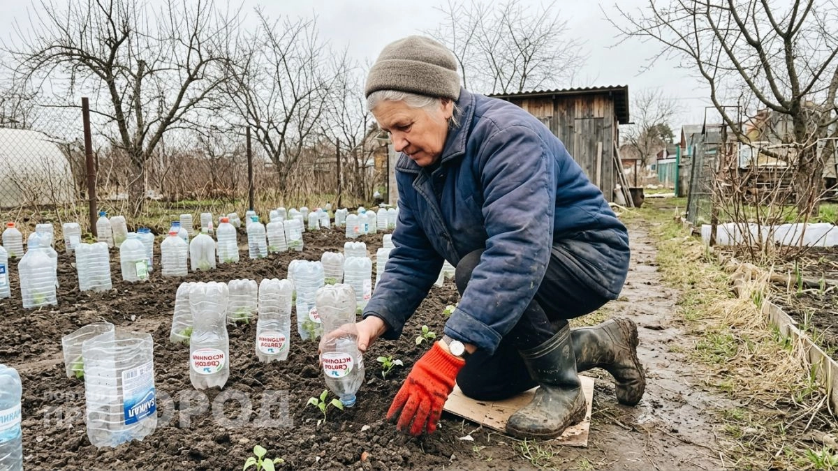 Всю зиму не выбрасываю пластиковые бутылки и весной делаю из них бесплатные аналоги дорогих садовых инструментов