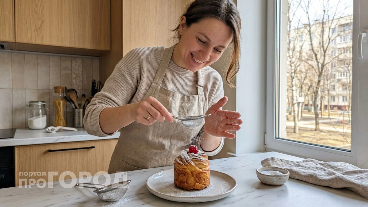 Забудьте про сухие куличи: пеку слоистый краффин с начинкой который остается мягким всю праздничную неделю