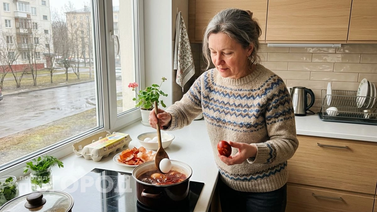 Три горшка на подоконнике дают мне такие цвета для яиц, которых нет ни в одном магазинном наборе