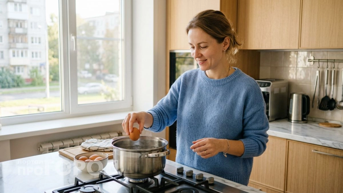Одна деталь при варке яиц решает всё — кладёте в нужную воду и скорлупа отходит сама за секунду