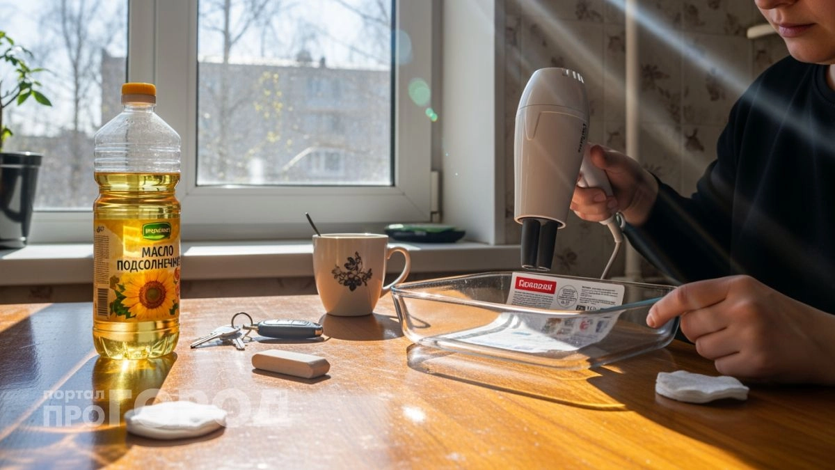 Показываю как я за минуту снимаю липкий след от наклейки с любой поверхности без царапин и химии