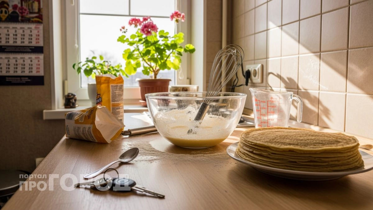 Перестаньте портить блины: один простой трюк с температурой ингредиентов сделает тесто ажурным и прочным