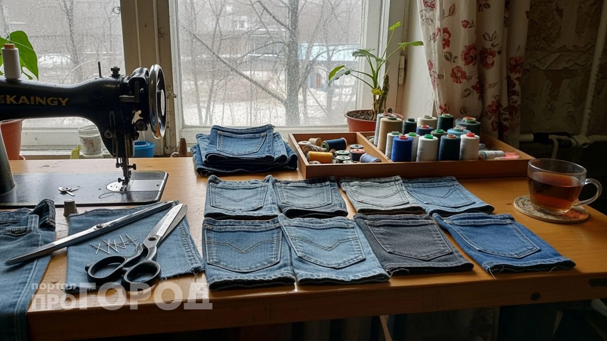 Перестаньте выбрасывать джинсовые карманы: как превратить ненужный лоскут в стильный органайзер за пять минут