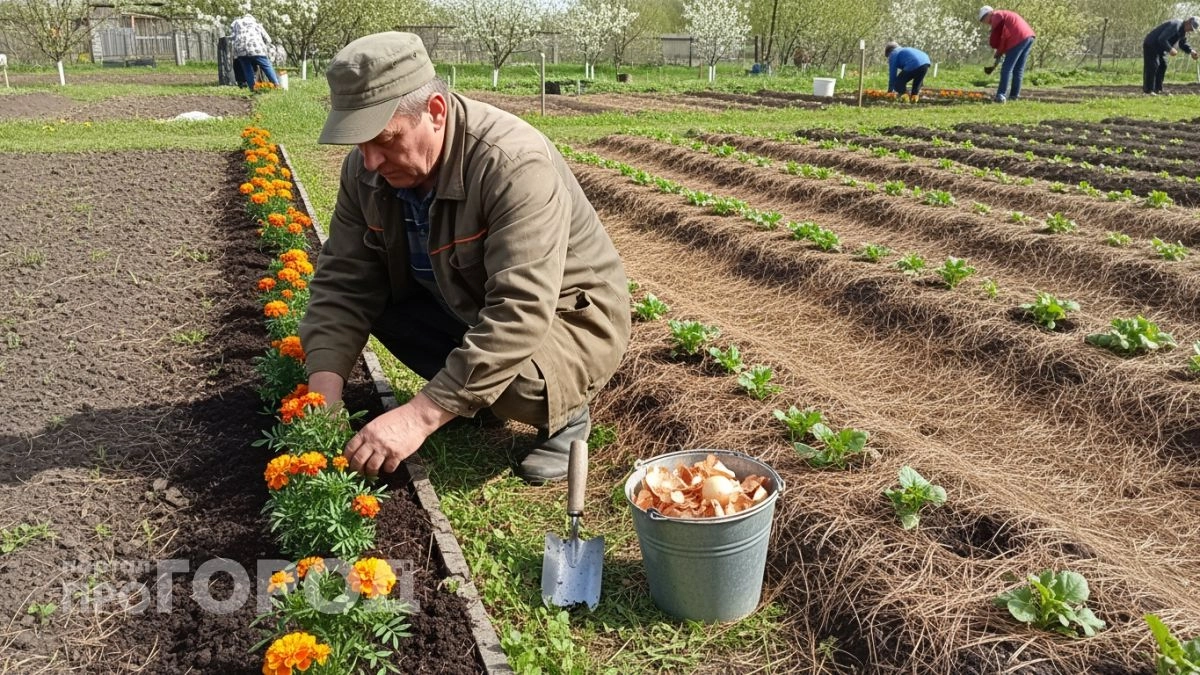 Избавилась от колорадского жука навсегда: просто посадите этот цветок между рядами картошки для защиты грядок