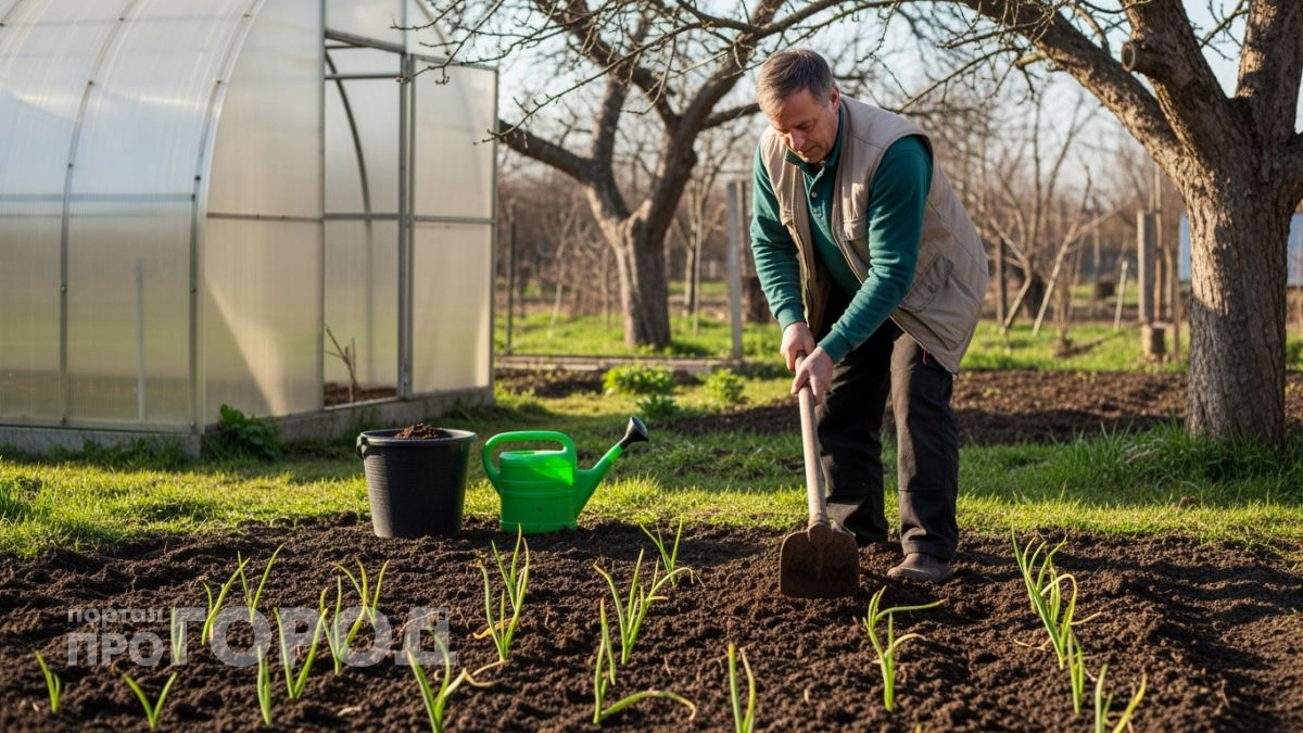 Сделайте это с чесноком в апреле: простая хитрость обеспечит урожай крупных головок размером с яблоко