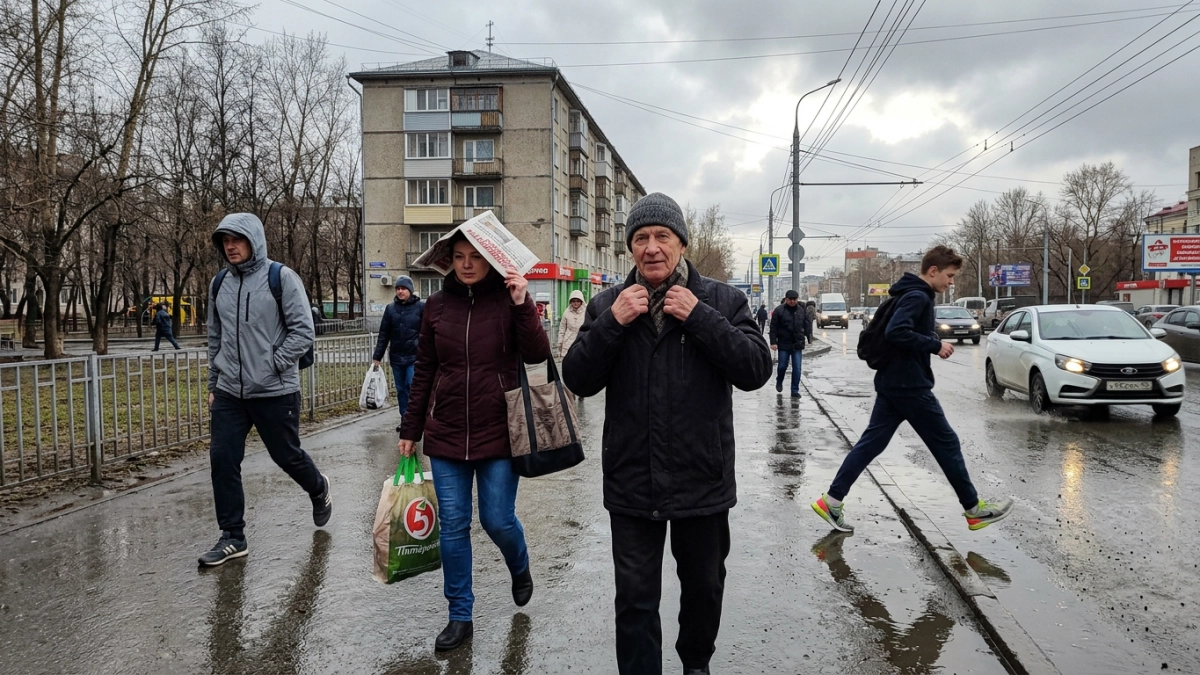 13 апреля в регионе ожидается дождь и до +12°С днём