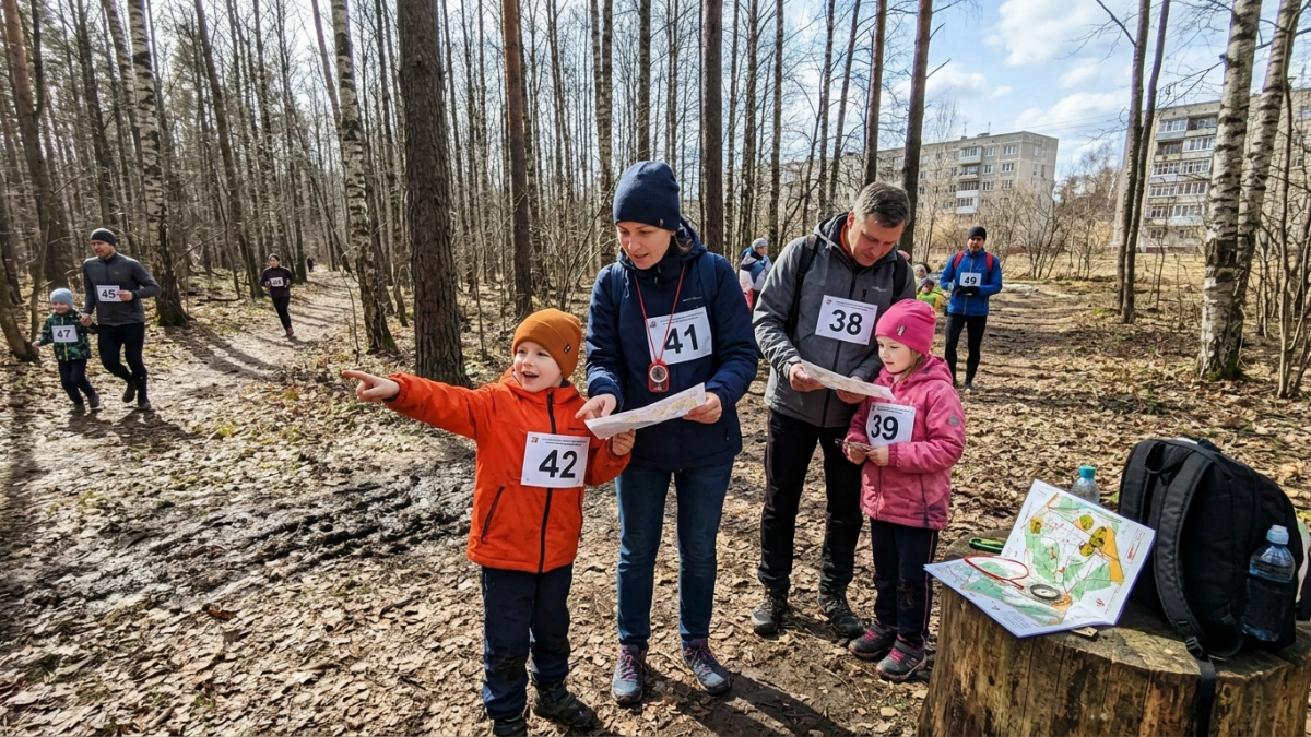В Дзержинске «Весна-2026» собрала ориентировщиков из восьми городов