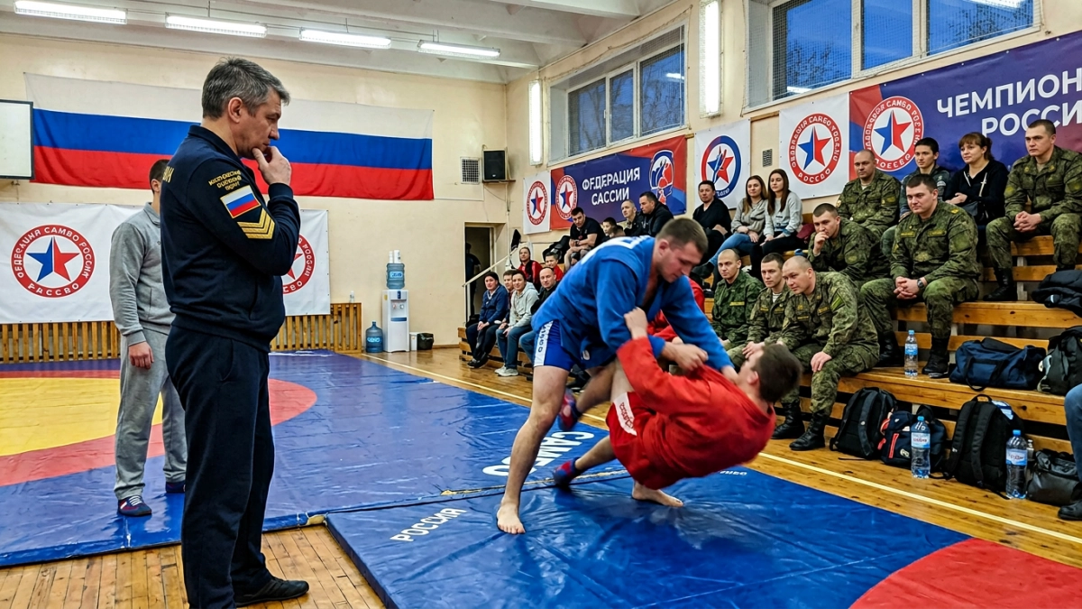 Чемпионат Московского военного округа по самбо принял Дзержинск: среди участников — кавалер Ордена Мужества