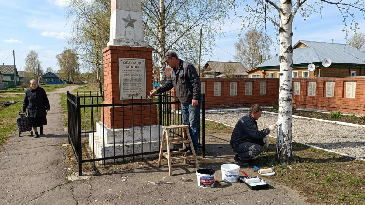 В Дзержинске обновляют шесть мемориалов — работы завершат к 5 мая