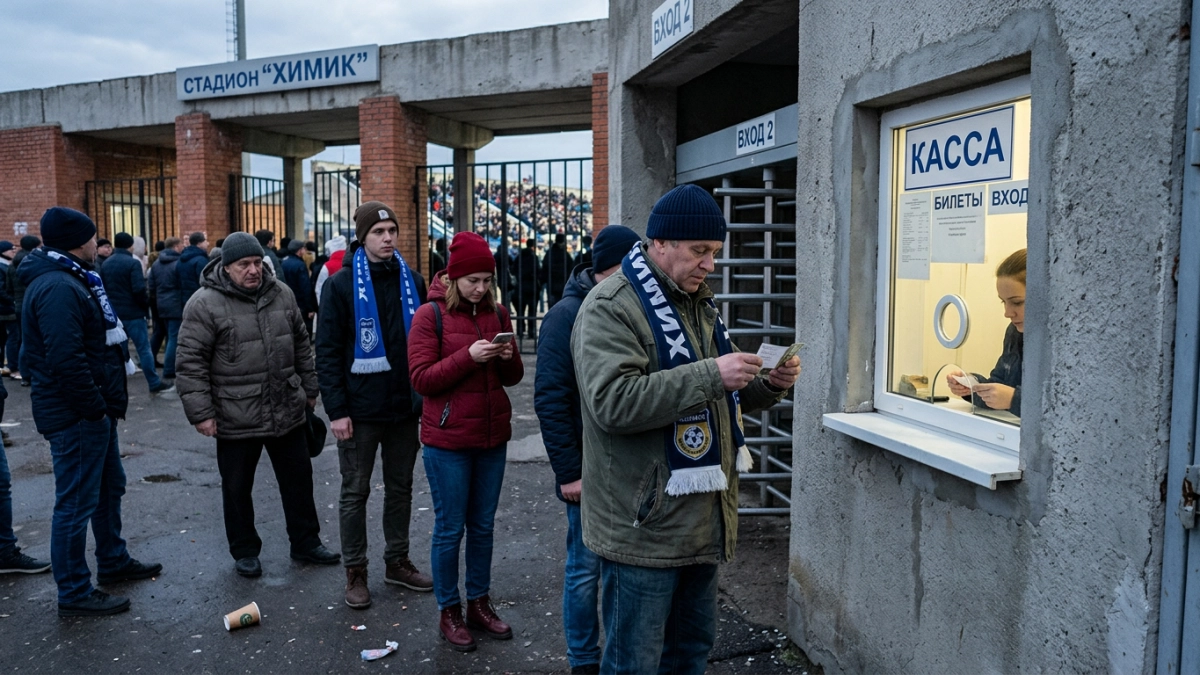 «Химик» встречает «Крылья Советов-2»: вход на матч бесплатный