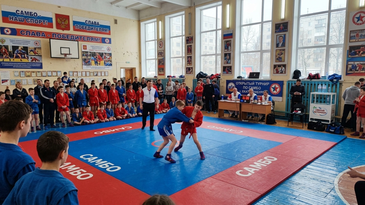 44-й турнир по самбо в Дзержинске собрал участников из трёх регионов