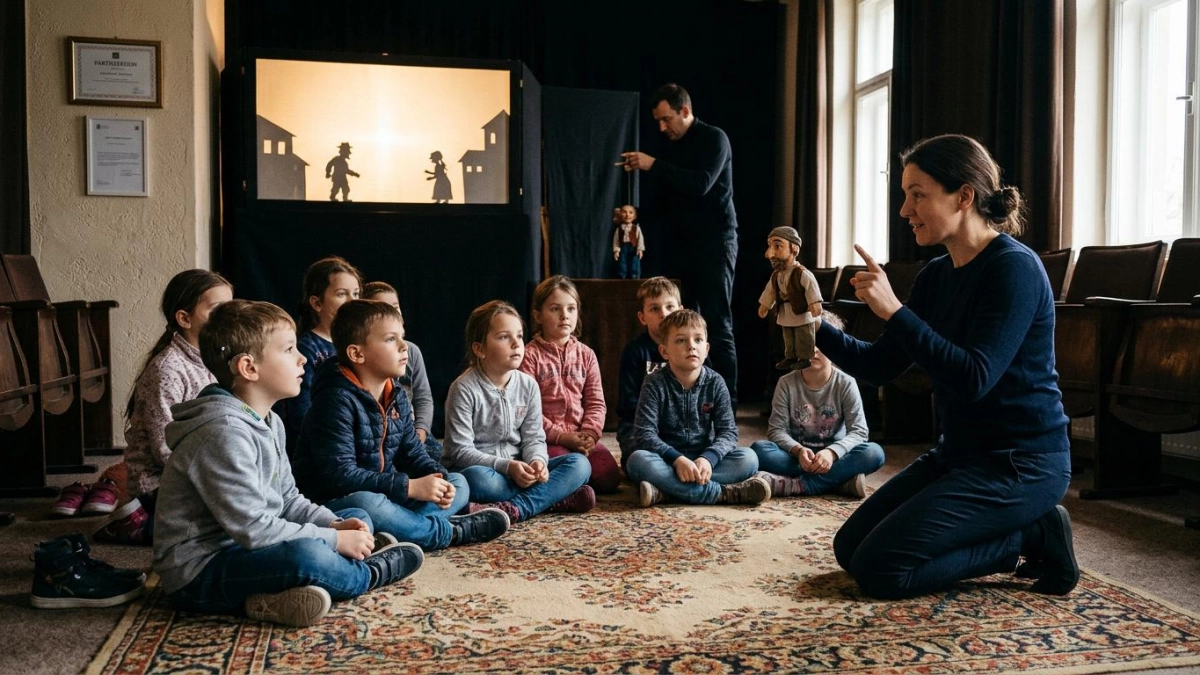 Дзержинский театр кукол показал инклюзивный спектакль на жестовом языке в Мытищах